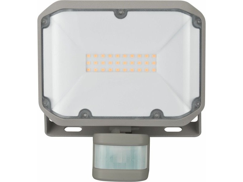 LED spotlight Brennenstuhl AL E 10 W 1010 Lm Сив детектор за движение (3000 K)