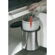 Кошче за боклук Hailo Compact-Box Стомана 15 L Черен Сив Вграден