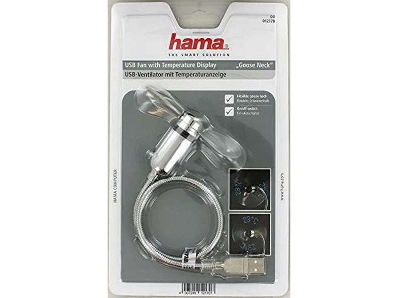 Настолен вентилатор Hama 00012170 Сребрист