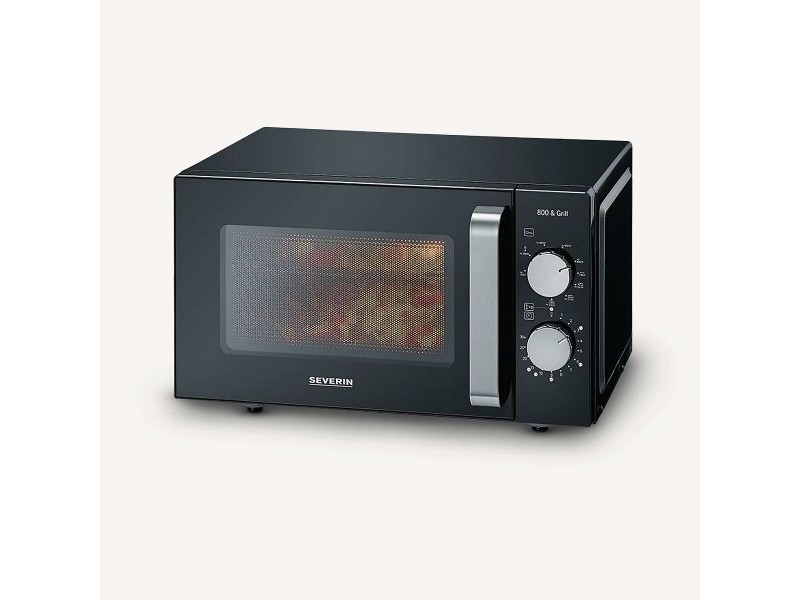 микровълновата фурна Severin 7762        20L Черен 1000 W 20 L