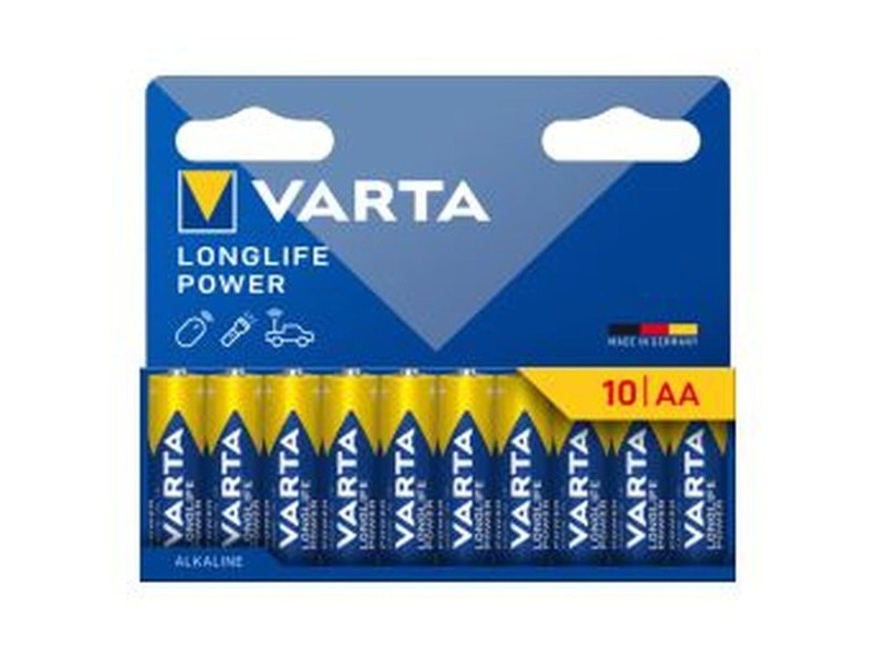 Батерии Varta longlife power aa - lr06 1,5 V AA LR06 (10 броя)