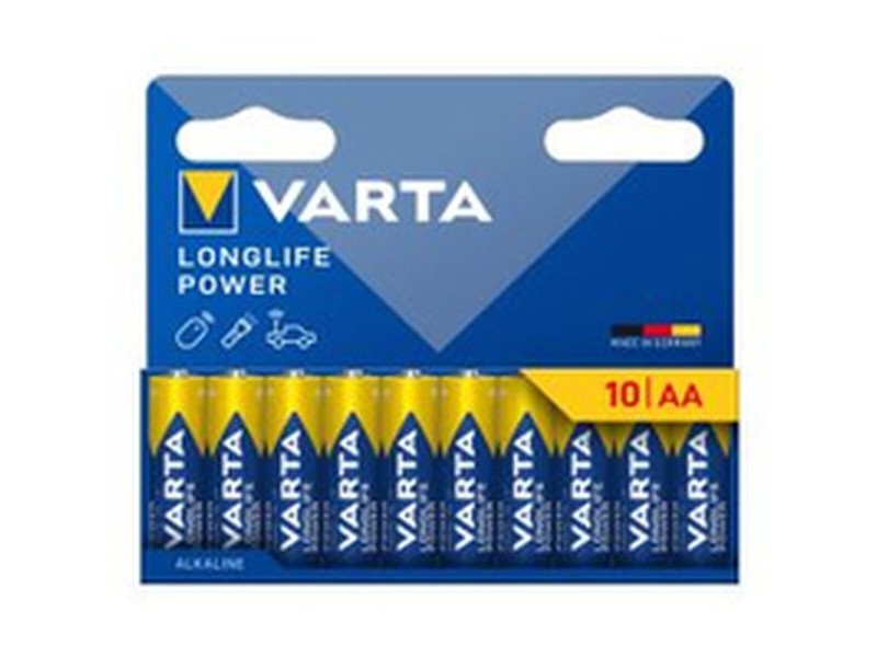 Батерии Varta longlife power aa - lr06 1,5 V AA LR06 (10 броя)