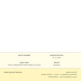 Батерии Varta longlife power aa - lr06 1,5 V AA LR06 (6 броя)