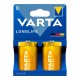 Батерии Varta longlife d - lr20 1,5 V LR20 Вид D (2 броя)