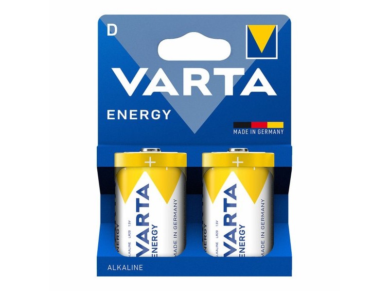 Батерии Varta energy d 1,5 V Вид D (2 броя)