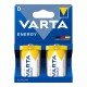 Батерии Varta energy d 1,5 V Вид D (2 броя)