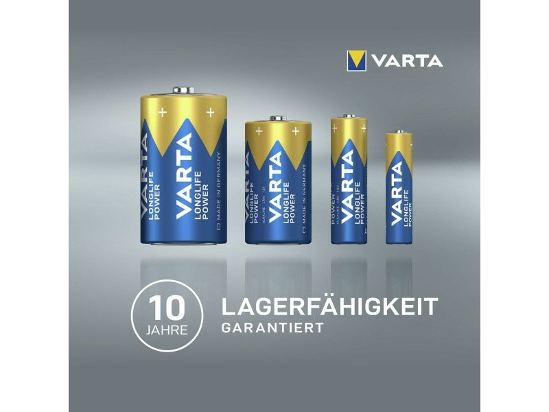 Батерии Varta longlife power aaa - lr03 1,5 V AAA LR03 (24 Части) (24 броя)