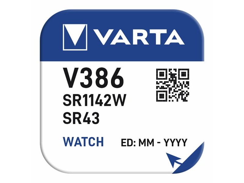 Акумулаторна батерия Varta Silver Сребърен оксид 1,55 V 1,5 V 1.5 V SR43 (1 Части)