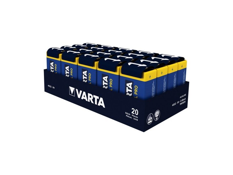 Батерии Varta 6lr61 (20 Части)
