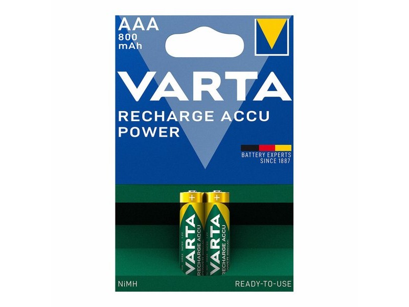 Зареждащи се батерии Varta AAA 800MAH  2UD 1,2 V 800 mAh AAA
