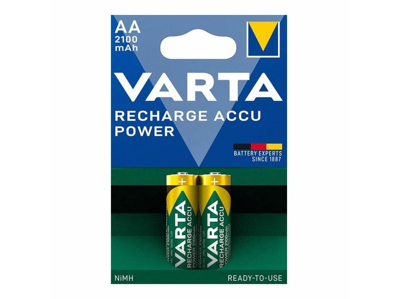 батерия Varta LONGLIFE Ni-MH AA 2100 mAh 1,2 V 1,2 V (2 броя) батерия Varta LONGLIFE Ni-MH AA 2100 mAh 1,2 V 1,2 V (2 броя)