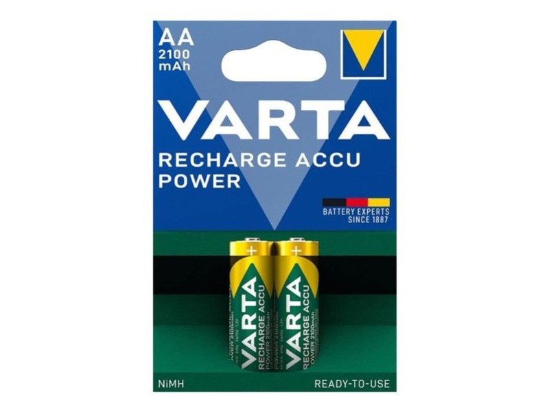 батерия Varta LONGLIFE Ni-MH AA 2100 mAh 1,2 V 1,2 V (2 броя) батерия Varta LONGLIFE Ni-MH AA 2100 mAh 1,2 V 1,2 V (2 броя)