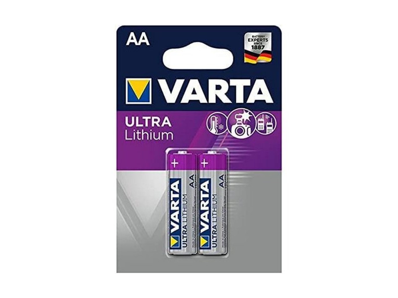 Батерии Varta Ultra Lithium 1,5 V (2 броя)