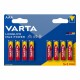 Батерии Varta longlife max power aaa - lr03 1,5 V AAA (8 Части) (10 броя)