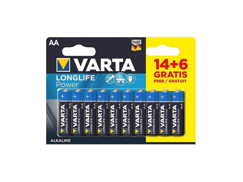 Батерии Varta Longlife Power (20 Части)