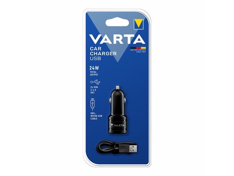 Зарядно за кола Varta -57931 USB 2.0 x 2
