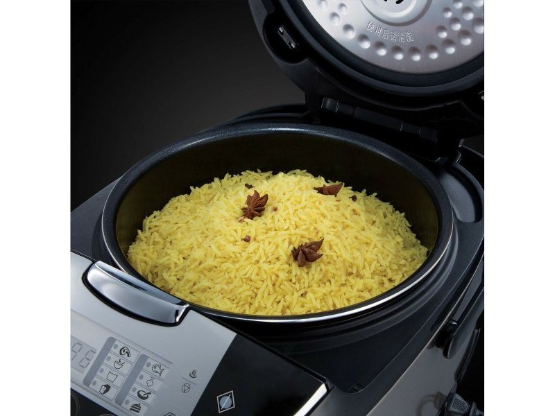 Многогункционален Уред за Готвене на Пара Russell Hobbs 21850-56 Черен Неръждаема стомана 900 W