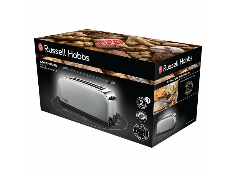 Тостер Russell Hobbs 23610-56 Неръждаема стомана 1600 W