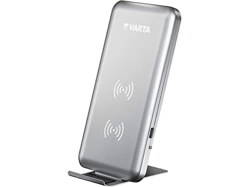 Безжична Външна Батерия Varta Fast Wireless Сребро