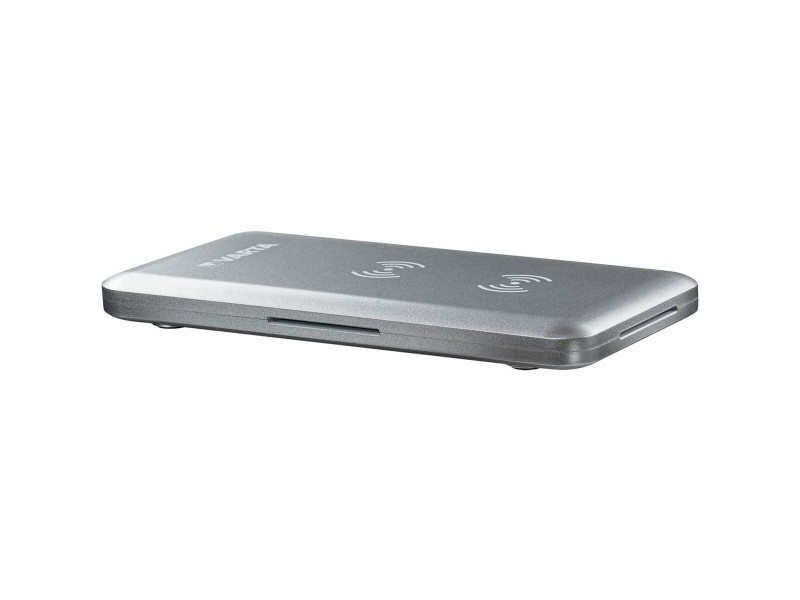 Безжична Външна Батерия Varta Fast Wireless Сребро