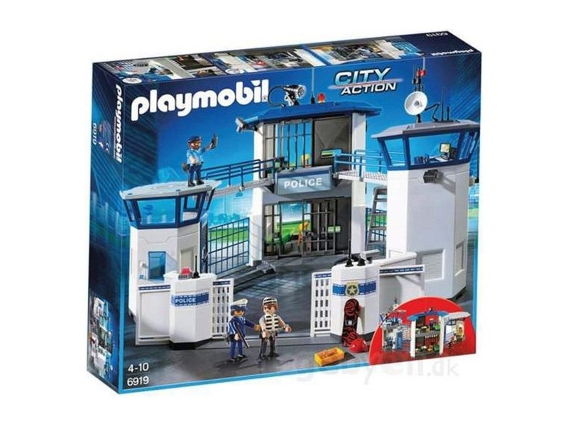 Playset City Action Police Station with Prison Playmobil 6919