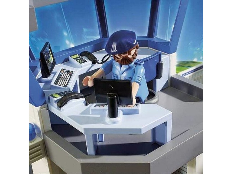 Playset City Action Police Station with Prison Playmobil 6919