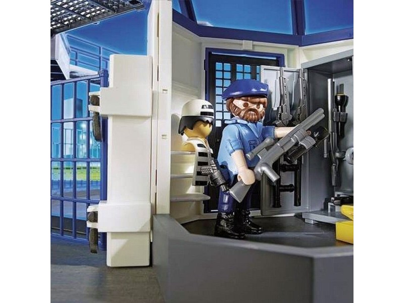 Playset City Action Police Station with Prison Playmobil 6919