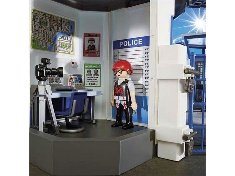 Playset City Action Police Station with Prison Playmobil 6919