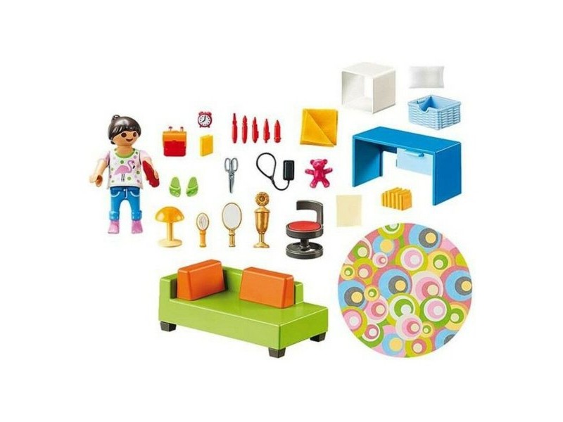 Playset Dollhouse Teenager's Room Playmobil 70209 (43 pcs)