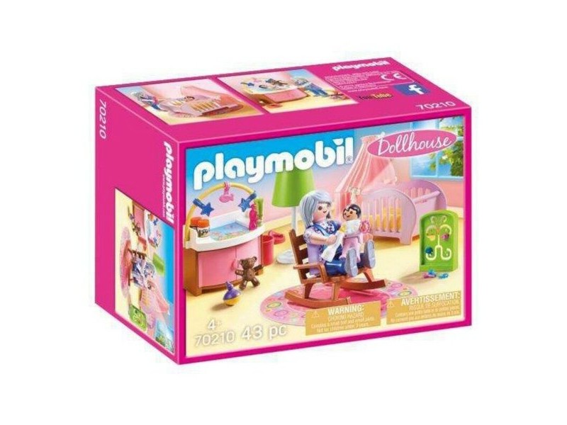 Playset Dollhouse Baby's Room Playmobil 70210 - Nursery (43 pcs) Playset Dollhouse Baby's Room Playmobil 70210 - Nursery (43 pcs)