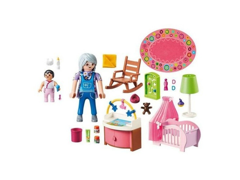 Playset Dollhouse Baby's Room Playmobil 70210 - Nursery (43 pcs) Playset Dollhouse Baby's Room Playmobil 70210 - Nursery (43 pcs)