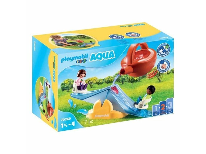 Playset 1,2,3 Water Rocker with Sprinkler Playmobil 70269 ( 7 pcs)