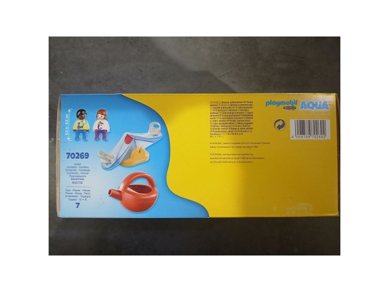 Playset 1,2,3 Water Rocker with Sprinkler Playmobil 70269 ( 7 pcs)