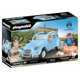 Игра Комплект Превозни Средства Playmobil Син Кола 57 Части