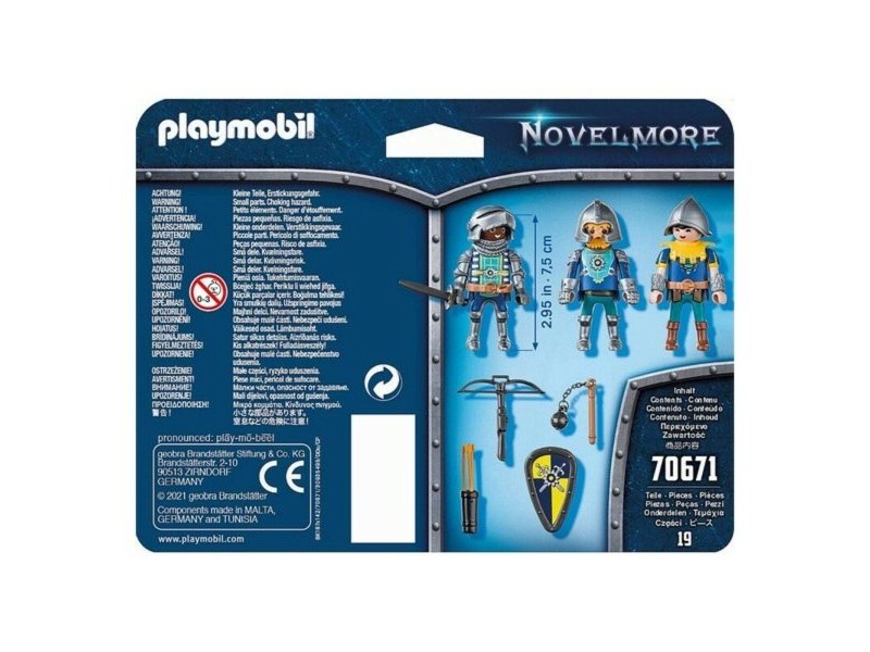 Комплект фигури Novelmore Knights Playmobil 70671 (19 pcs)