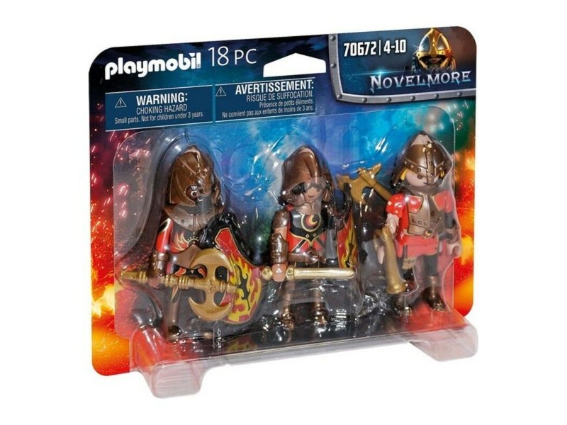 Комплект фигури Novelmore Fire Knigths Playmobil 70672 (18 pcs)