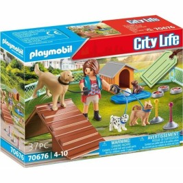 Playset Playmobil City Life Куче Тренировка 70676 (37 pcs)