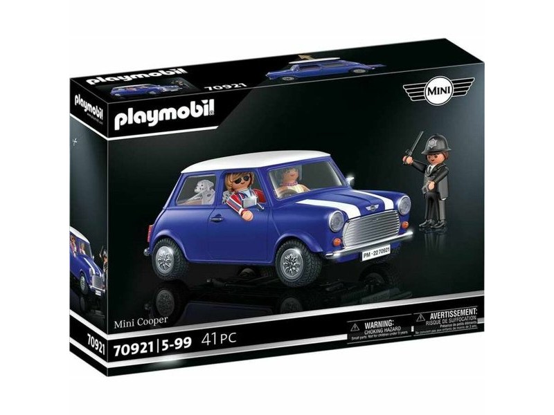Playset Playmobil Mini Cooper 70921 (41 pcs)