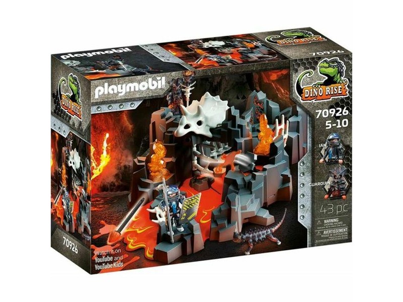 Playset Playmobil Dino Rise Lava Fountain Guardian 70926