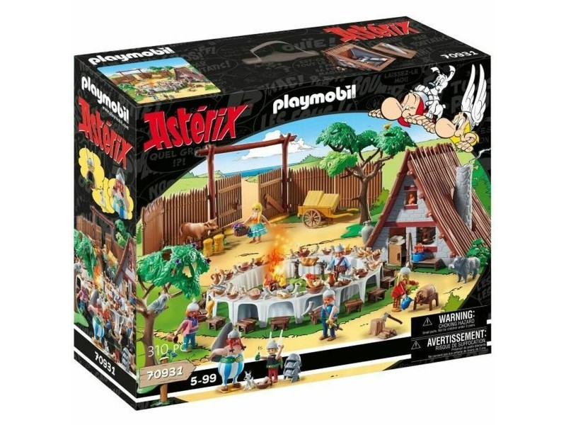 Playset Playmobil 70931 Astérix Селище