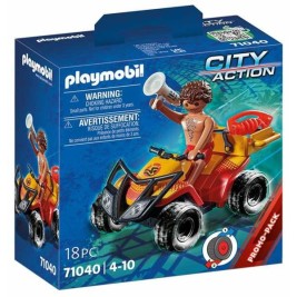 Playset Playmobil City Action Rescue Quad  18 Части 71040