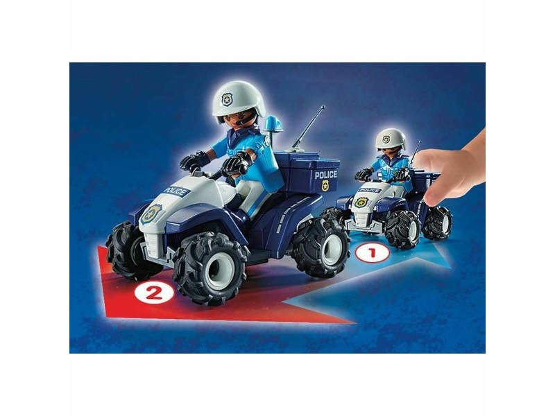 Игра Комплект Превозни Средства Playmobil Speed Quad City Action 71092 Полиция (21 pcs) Игра Комплект Превозни Средства Playmobil Speed Quad City Action 71092 Полиция (21 pcs)
