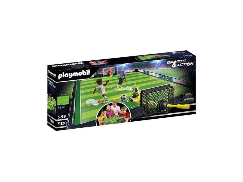 Playset Playmobil Sports & Action Football Pitch 63 Части 71120 Playset Playmobil Sports & Action Football Pitch 63 Части 71120