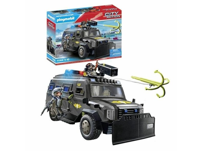 Комплект играчки Playmobil Police car City Action Пластмаса