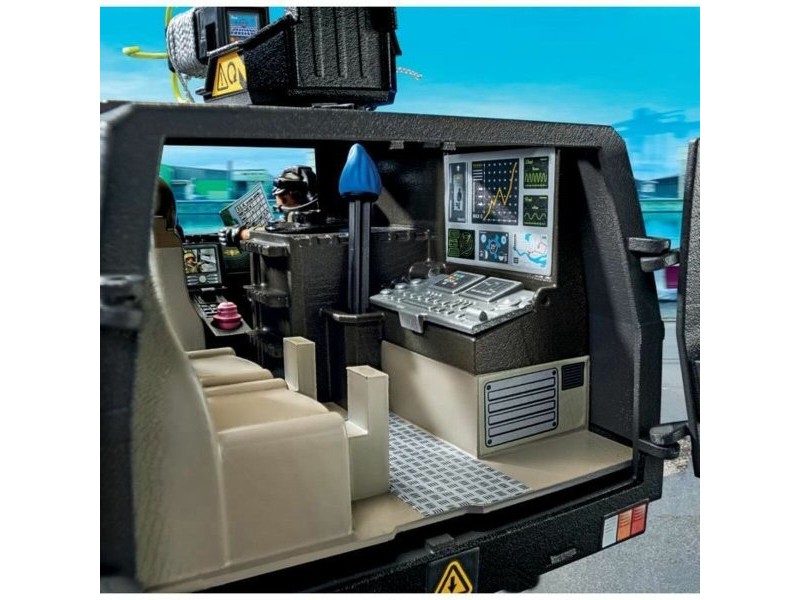 Комплект играчки Playmobil Police car City Action Пластмаса