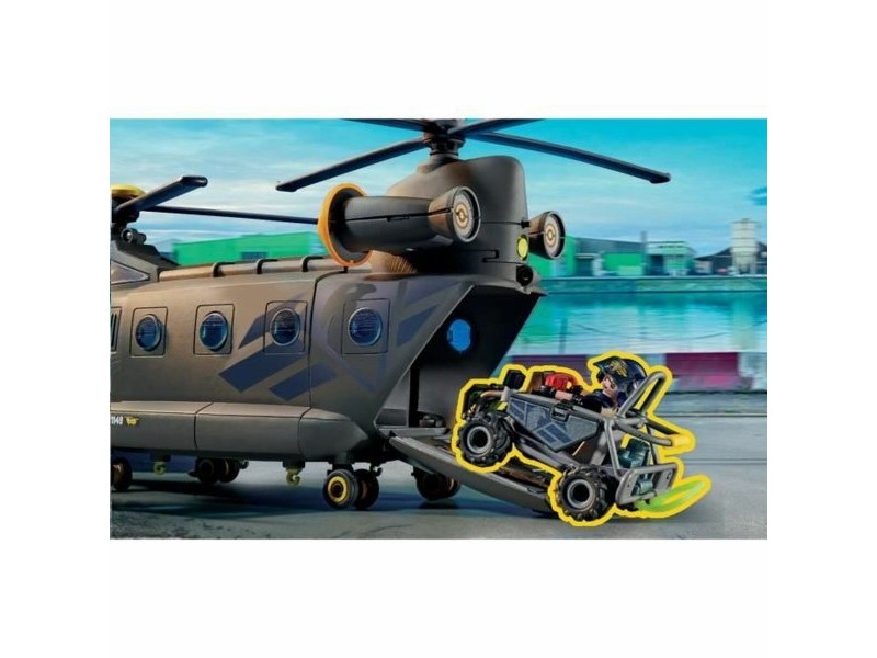 Комплект играчки Playmobil Police Plane City Action Пластмаса