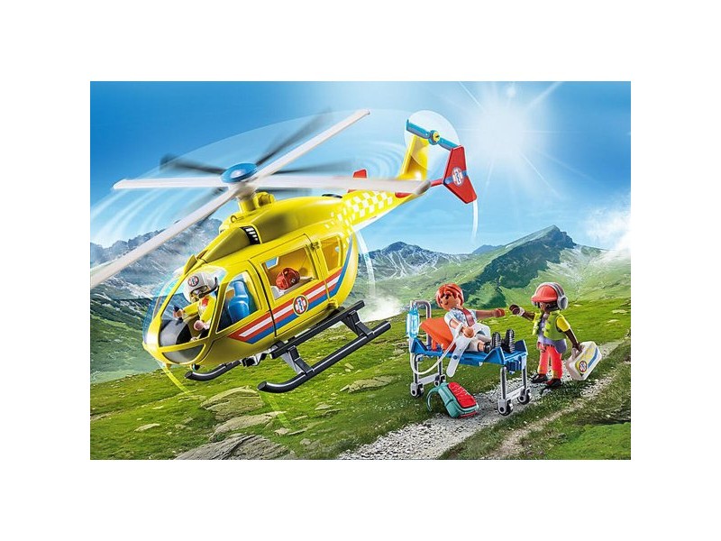 Playset Playmobil 71203 City Life Rescue Helicopter 48 Части