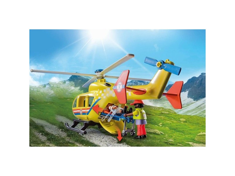 Playset Playmobil 71203 City Life Rescue Helicopter 48 Части