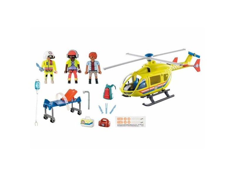 Playset Playmobil 71203 City Life Rescue Helicopter 48 Части
