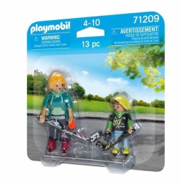 Playset Playmobil 71209 13 Части Играч на хокей Duo